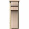 Ekena Millwork Yorktown Rough Sawn Corbel w/Backplate, Douglas Fir, 8"W x 12"D x 24"H COR08X12X24YOR01RDF - alternate 3